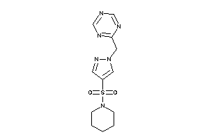 2-[(4-piperidinosulfonylpyrazol-1-yl)methyl]-s-triazine