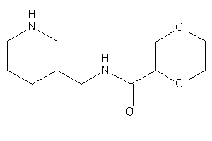 Image of N-(3-piperidylmethyl)-1,4-dioxane-2-carboxamide