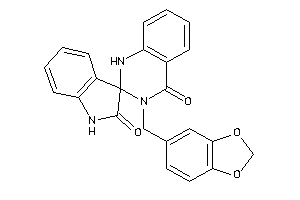 3-piperonylspiro[1H-quinazoline-2,3'-indoline]-2',4-quinone