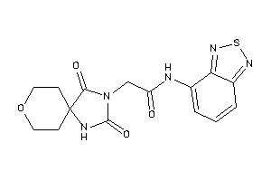 2-(2,4-diketo-8-oxa-1,3-diazaspiro[4.5]decan-3-yl)-N-piazthiol-4-yl-acetamide