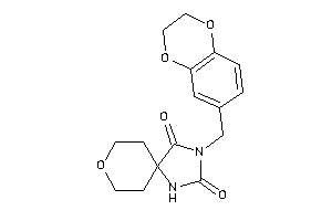 3-(2,3-dihydro-1,4-benzodioxin-6-ylmethyl)-8-oxa-1,3-diazaspiro[4.5]decane-2,4-quinone