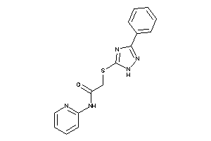 2-[(3-phenyl-1H-1,2,4-triazol-5-yl)thio]-N-(2-pyridyl)acetamide