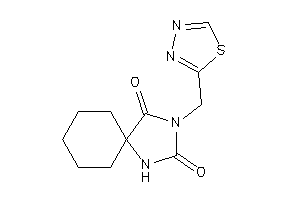 3-(1,3,4-thiadiazol-2-ylmethyl)-1,3-diazaspiro[4.5]decane-2,4-quinone
