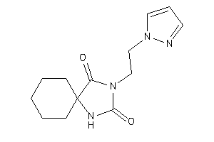 3-(2-pyrazol-1-ylethyl)-1,3-diazaspiro[4.5]decane-2,4-quinone