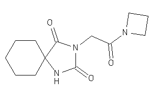 3-[2-(azetidin-1-yl)-2-keto-ethyl]-1,3-diazaspiro[4.5]decane-2,4-quinone