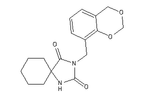 3-(4H-1,3-benzodioxin-8-ylmethyl)-1,3-diazaspiro[4.5]decane-2,4-quinone