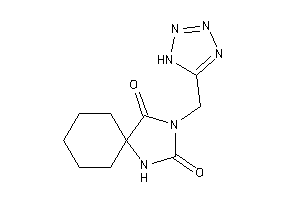 3-(1H-tetrazol-5-ylmethyl)-1,3-diazaspiro[4.5]decane-2,4-quinone