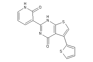 2-(2-keto-1H-pyridin-3-yl)-5-(2-thienyl)-1H-thieno[2,3-d]pyrimidin-4-one