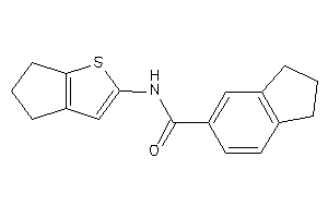 N-(5,6-dihydro-4H-cyclopenta[b]thiophen-2-yl)indane-5-carboxamide