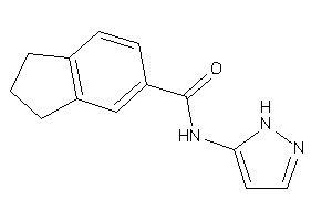 N-(1H-pyrazol-5-yl)indane-5-carboxamide