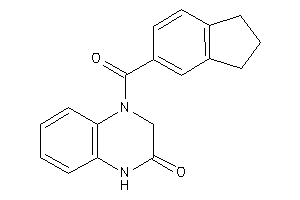 4-(indane-5-carbonyl)-1,3-dihydroquinoxalin-2-one