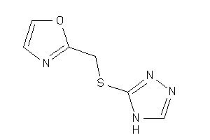 Image of 2-[(4H-1,2,4-triazol-3-ylthio)methyl]oxazole