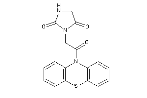 3-(2-keto-2-phenothiazin-10-yl-ethyl)hydantoin
