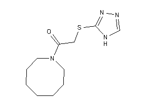 1-(azocan-1-yl)-2-(4H-1,2,4-triazol-3-ylthio)ethanone