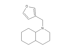 1-(3-furfuryl)-3,4,4a,5,6,7,8,8a-octahydro-2H-quinoline