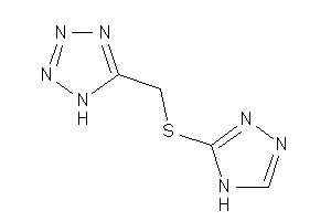 5-[(4H-1,2,4-triazol-3-ylthio)methyl]-1H-tetrazole