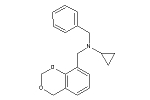 4H-1,3-benzodioxin-8-ylmethyl-benzyl-cyclopropyl-amine