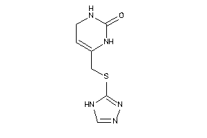 Image of 6-[(4H-1,2,4-triazol-3-ylthio)methyl]-3,4-dihydro-1H-pyrimidin-2-one
