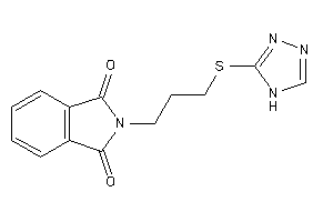 2-[3-(4H-1,2,4-triazol-3-ylthio)propyl]isoindoline-1,3-quinone