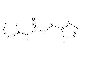 N-cyclopenten-1-yl-2-(4H-1,2,4-triazol-3-ylthio)acetamide