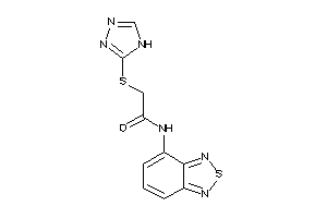 N-piazthiol-4-yl-2-(4H-1,2,4-triazol-3-ylthio)acetamide