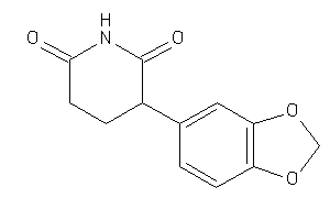 3-(1,3-benzodioxol-5-yl)piperidine-2,6-quinone