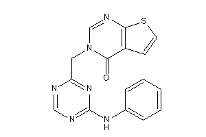 3-[(4-anilino-s-triazin-2-yl)methyl]thieno[2,3-d]pyrimidin-4-one