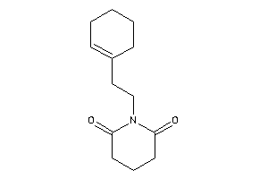 Image of 1-(2-cyclohexen-1-ylethyl)piperidine-2,6-quinone