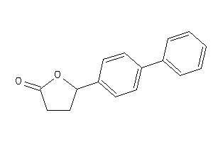 5-(4-phenylphenyl)tetrahydrofuran-2-one