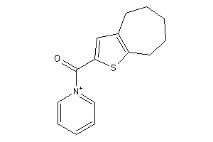 Pyridin-1-ium-1-yl(5,6,7,8-tetrahydro-4H-cyclohepta[b]thiophen-2-yl)methanone