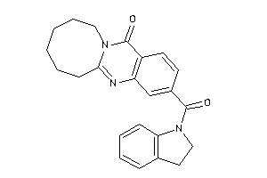 3-(indoline-1-carbonyl)-6,7,8,9,10,11-hexahydroazocino[2,1-b]quinazolin-13-one