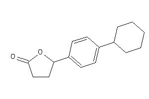 5-(4-cyclohexylphenyl)tetrahydrofuran-2-one