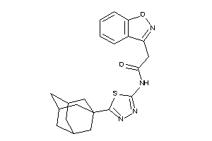 N-[5-(1-adamantyl)-1,3,4-thiadiazol-2-yl]-2-indoxazen-3-yl-acetamide