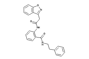 2-[(2-indoxazen-3-ylacetyl)amino]-N-phenethyl-benzamide