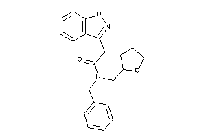 N-benzyl-2-indoxazen-3-yl-N-(tetrahydrofurfuryl)acetamide