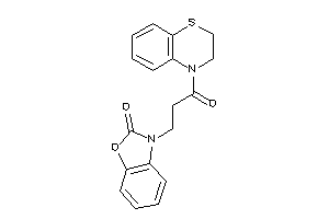 3-[3-(2,3-dihydro-1,4-benzothiazin-4-yl)-3-keto-propyl]-1,3-benzoxazol-2-one