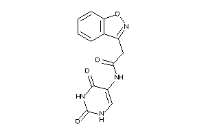 N-(2,4-diketo-1H-pyrimidin-5-yl)-2-indoxazen-3-yl-acetamide