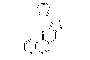 3-[(5-phenyl-1,2,4-oxadiazol-3-yl)methyl]pyrido[2,3-d]pyrimidin-4-one
