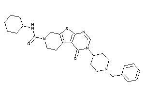 (1-benzyl-4-piperidyl)-N-cyclohexyl-keto-BLAHcarboxamide