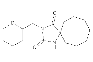 Image of 3-(tetrahydropyran-2-ylmethyl)-1,3-diazaspiro[4.7]dodecane-2,4-quinone