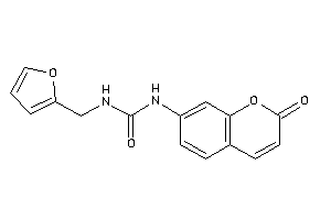 1-(2-furfuryl)-3-(2-ketochromen-7-yl)urea