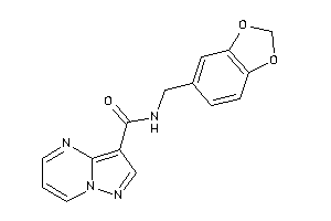 N-piperonylpyrazolo[1,5-a]pyrimidine-3-carboxamide