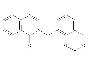 3-(4H-1,3-benzodioxin-8-ylmethyl)quinazolin-4-one