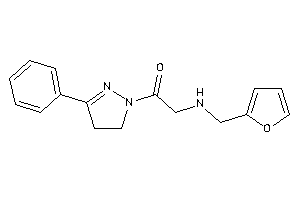 2-(2-furfurylamino)-1-(3-phenyl-2-pyrazolin-1-yl)ethanone