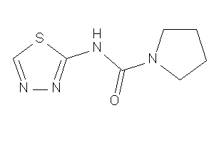 N-(1,3,4-thiadiazol-2-yl)pyrrolidine-1-carboxamide