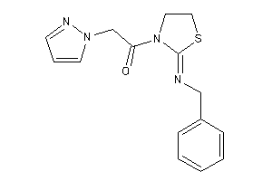 1-(2-benzyliminothiazolidin-3-yl)-2-pyrazol-1-yl-ethanone