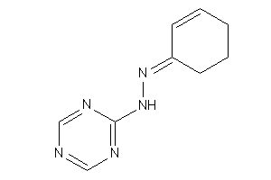 Image of (cyclohex-2-en-1-ylideneamino)-(s-triazin-2-yl)amine