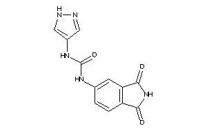 1-(1,3-diketoisoindolin-5-yl)-3-(1H-pyrazol-4-yl)urea