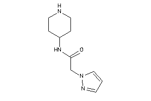 N-(4-piperidyl)-2-pyrazol-1-yl-acetamide