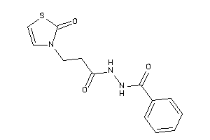 N'-[3-(2-keto-4-thiazolin-3-yl)propanoyl]benzohydrazide